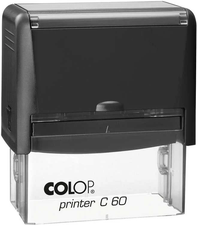 Antspaudas COLOP Spausdintuvas C60 juodas korpusas