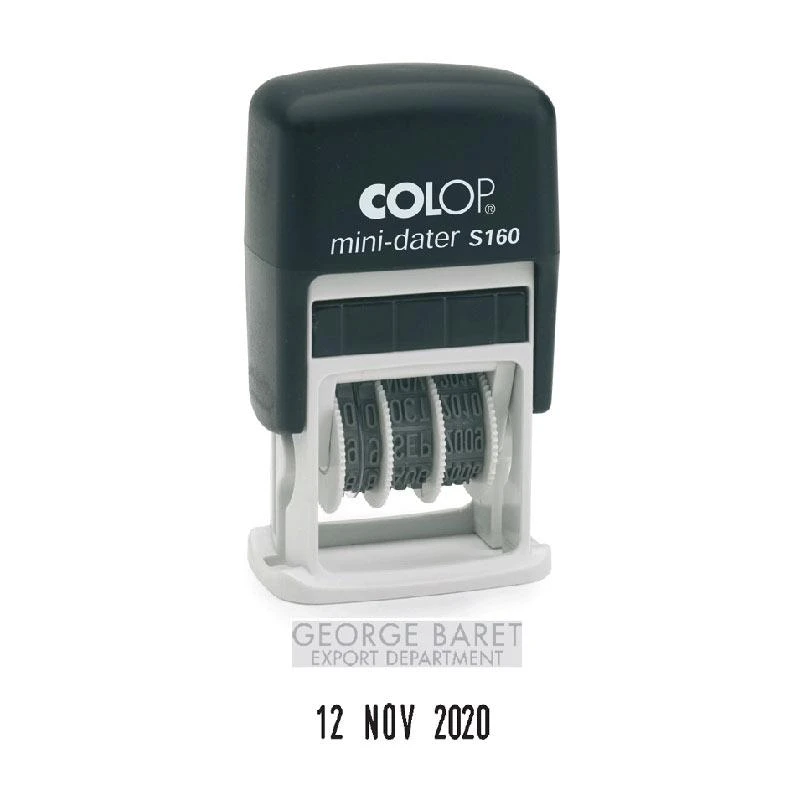 Antspaudas COLOP Mini Dater S160 EN