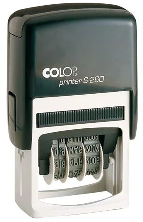 Stamp COLOP S260  date format DD