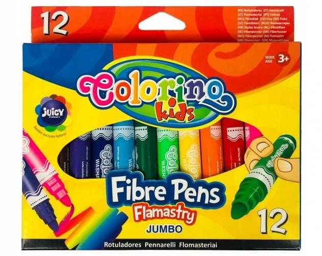 Flomasteriai Colorino Kids Jumbo 12 spalvų