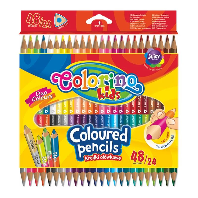 DOUBLE PENCILS 48 COLOURS 51705PTR WIKR-978863