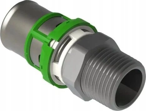 GZ press connector MultiSkin brass/tin-plated 16x1/2