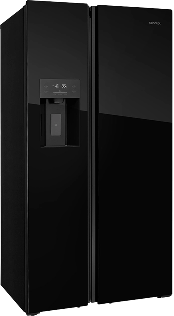 Concept LA7691BC side-by-side refrigerator Freestanding 543
