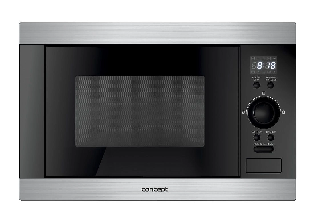 Concept MTV-3125 Melns, Nerūsējošs tērauds Iebūvēts 25 L 900 W