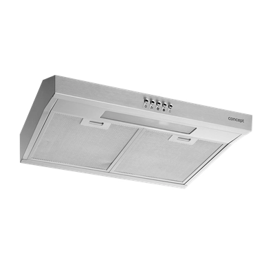 Concept OPP1250SS cooker hood Wall-mounted Stainless