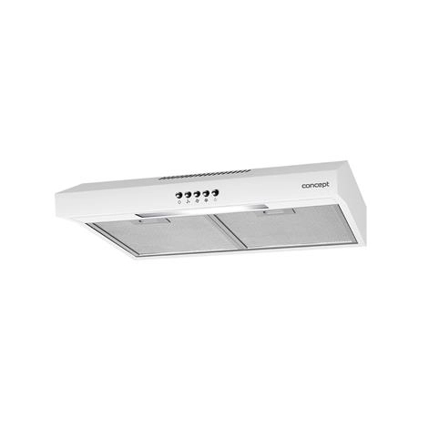 Concept OPP1250WH cooker hood Wall-mounted White