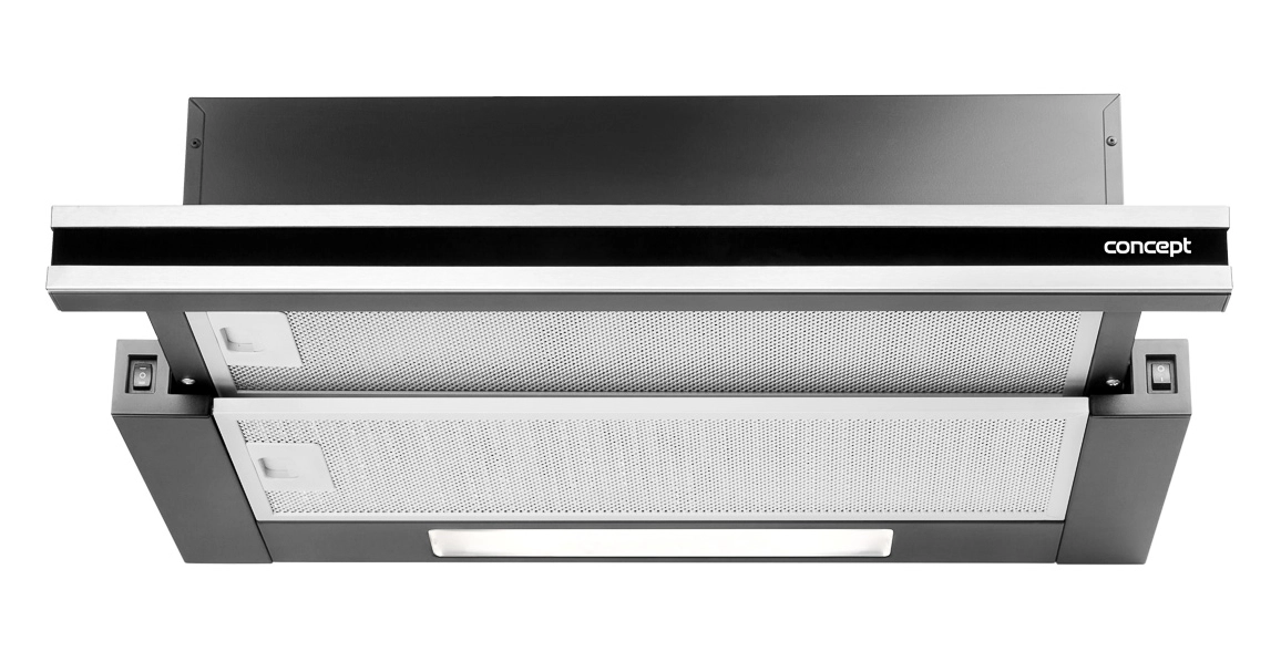 Concept OPV3560 cooker hood Stainless steel