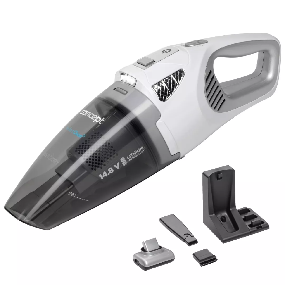 Concept VP4370 handheld vacuum Black White
