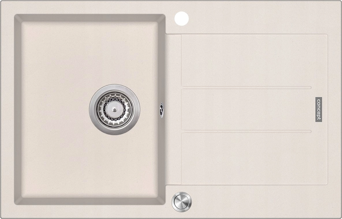 Concept DG10C45be granite kitchen sink with