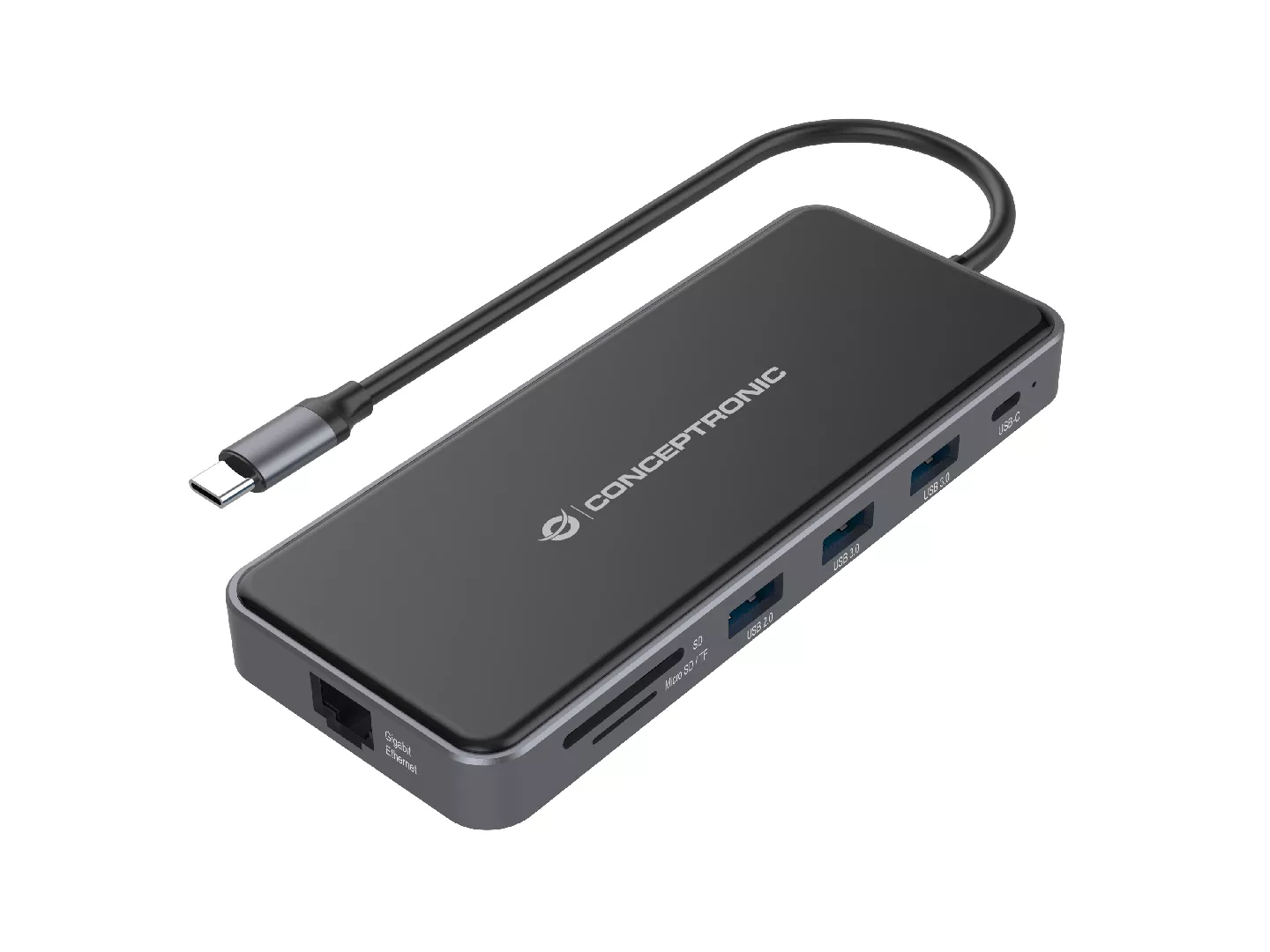 Conceptronic DONN15G laptop dock/port replicator Wired