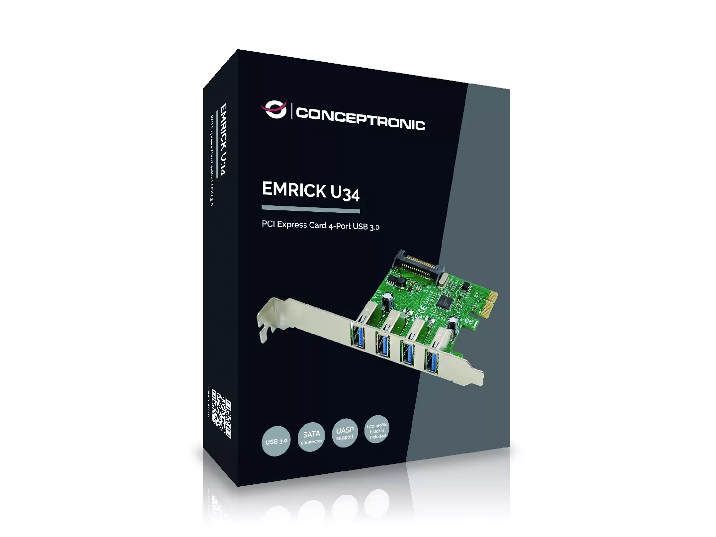 Conceptronic EMRICK02G interface cards/adapter Internal USB