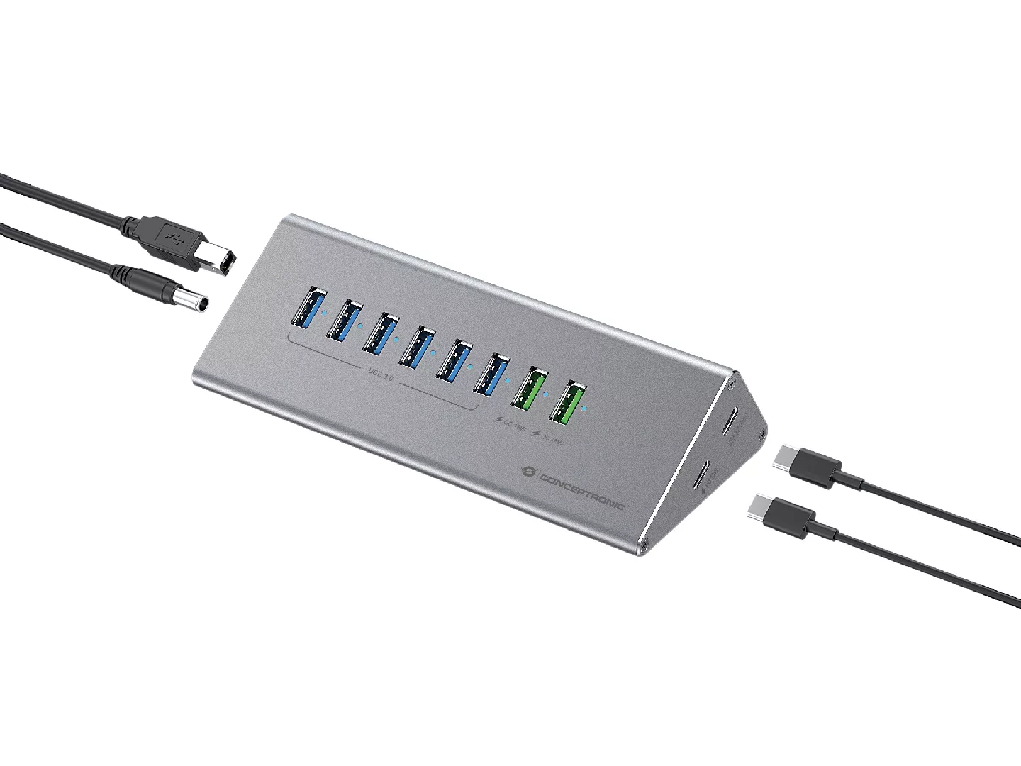 Conceptronic HUBBIES18G 10-in-1 60W USB 3