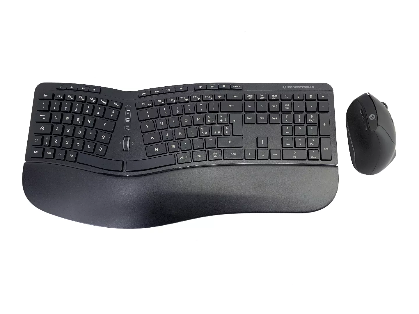 Wireless Keyboard+Mouse ERGO IT