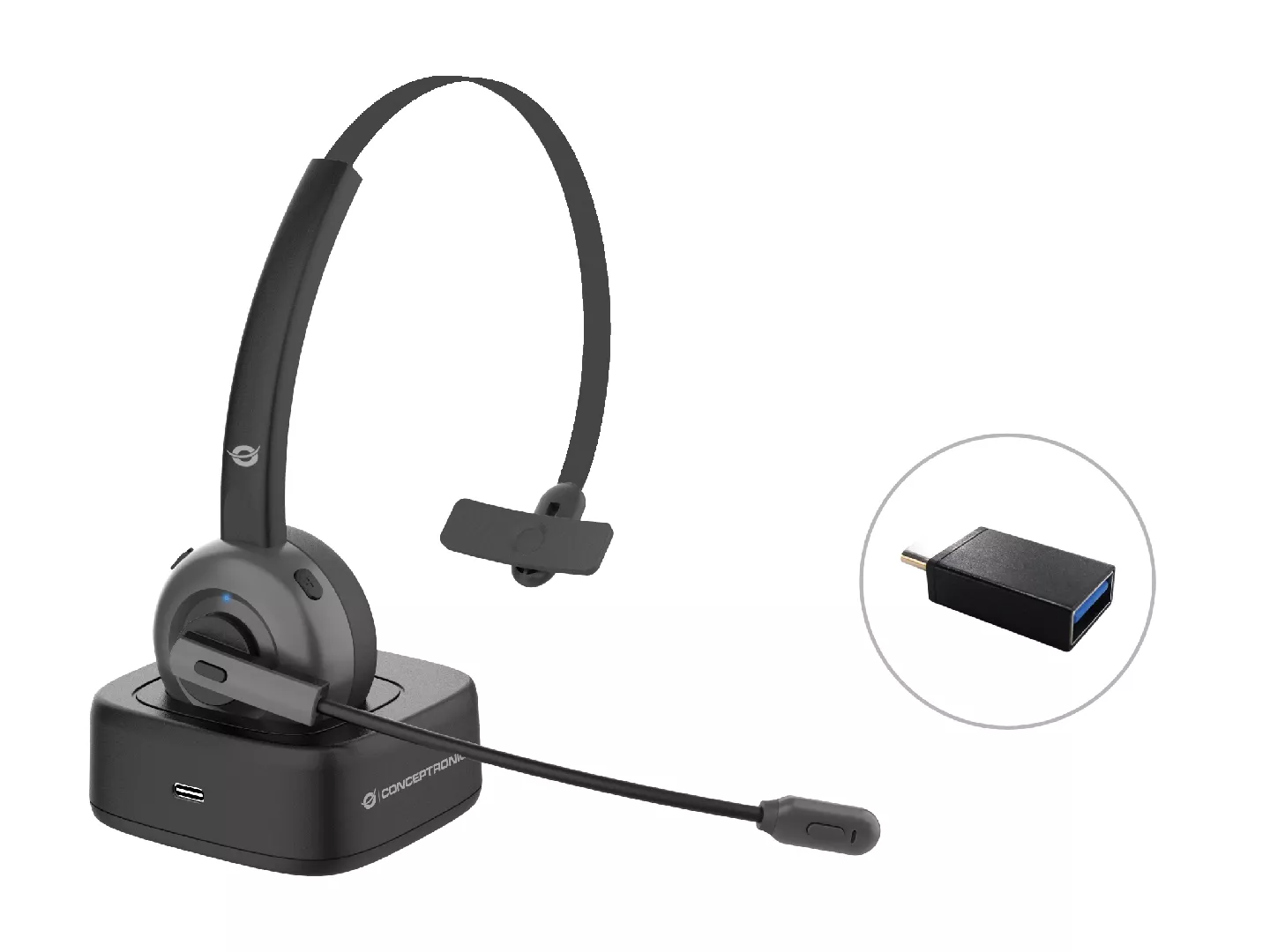 Conceptronic POLONA Wireless Bluetooth Headset with