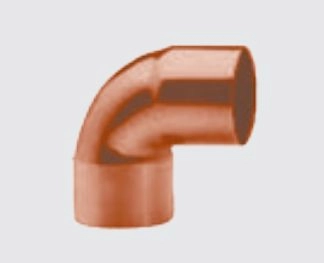 Conex Copper knee 90° 2-cup series