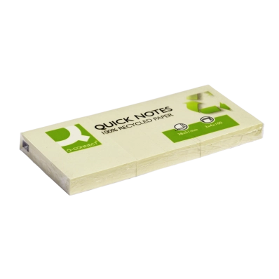 Connect KF22367 note paper Square Yellow