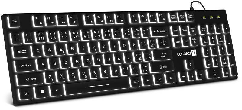 Connect IT CKB-5051-CS keyboard Office USB