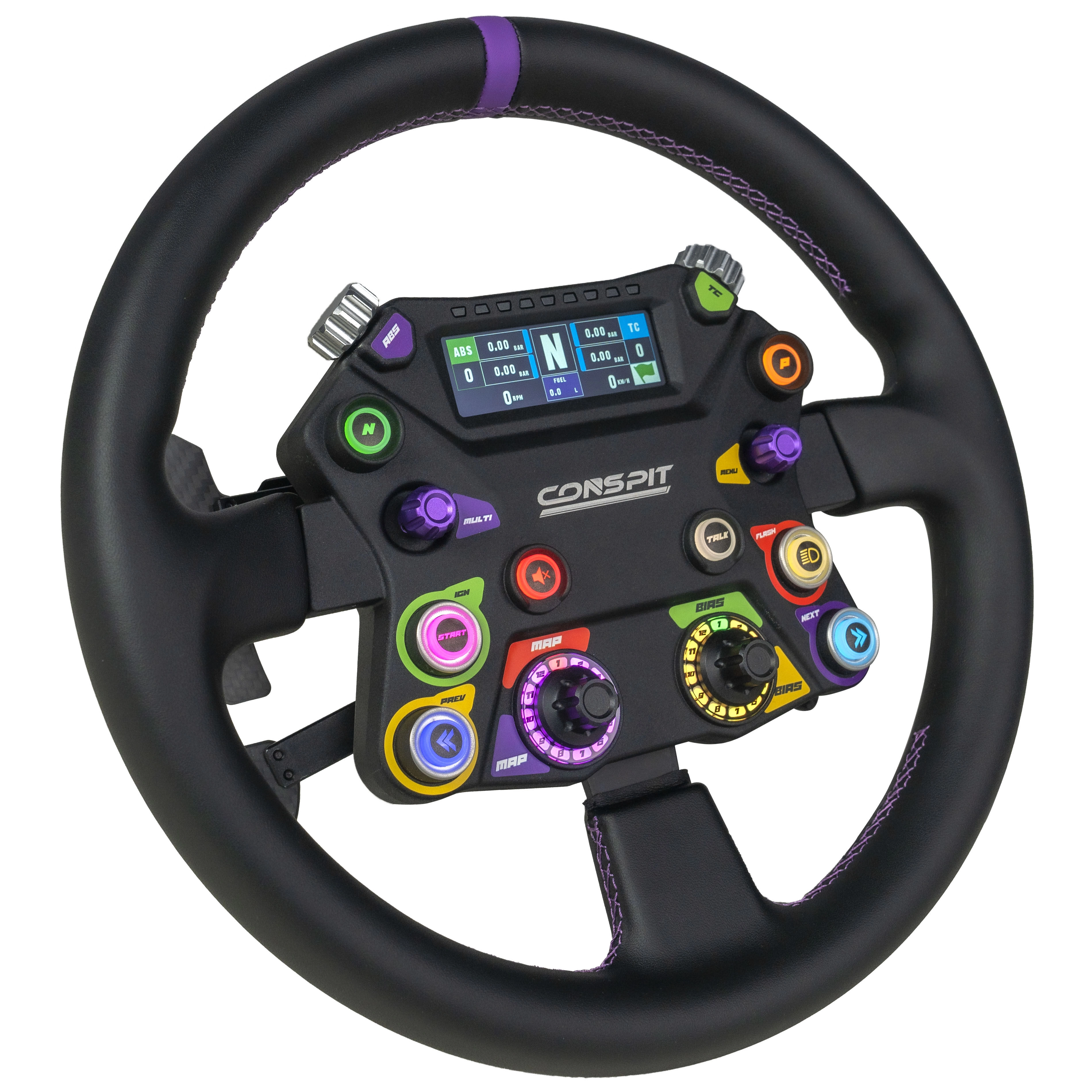 CONSPIT 310 APEX Steering  black paddles