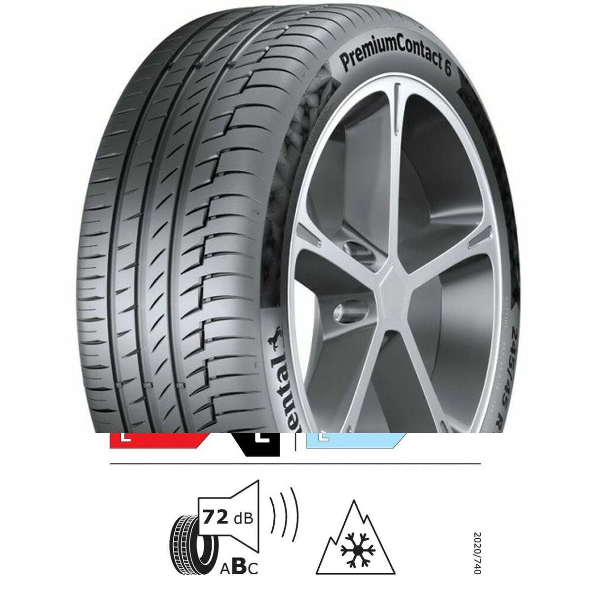 Continental 245/50R19 PREMIUMCONTACT 6 101Y FR