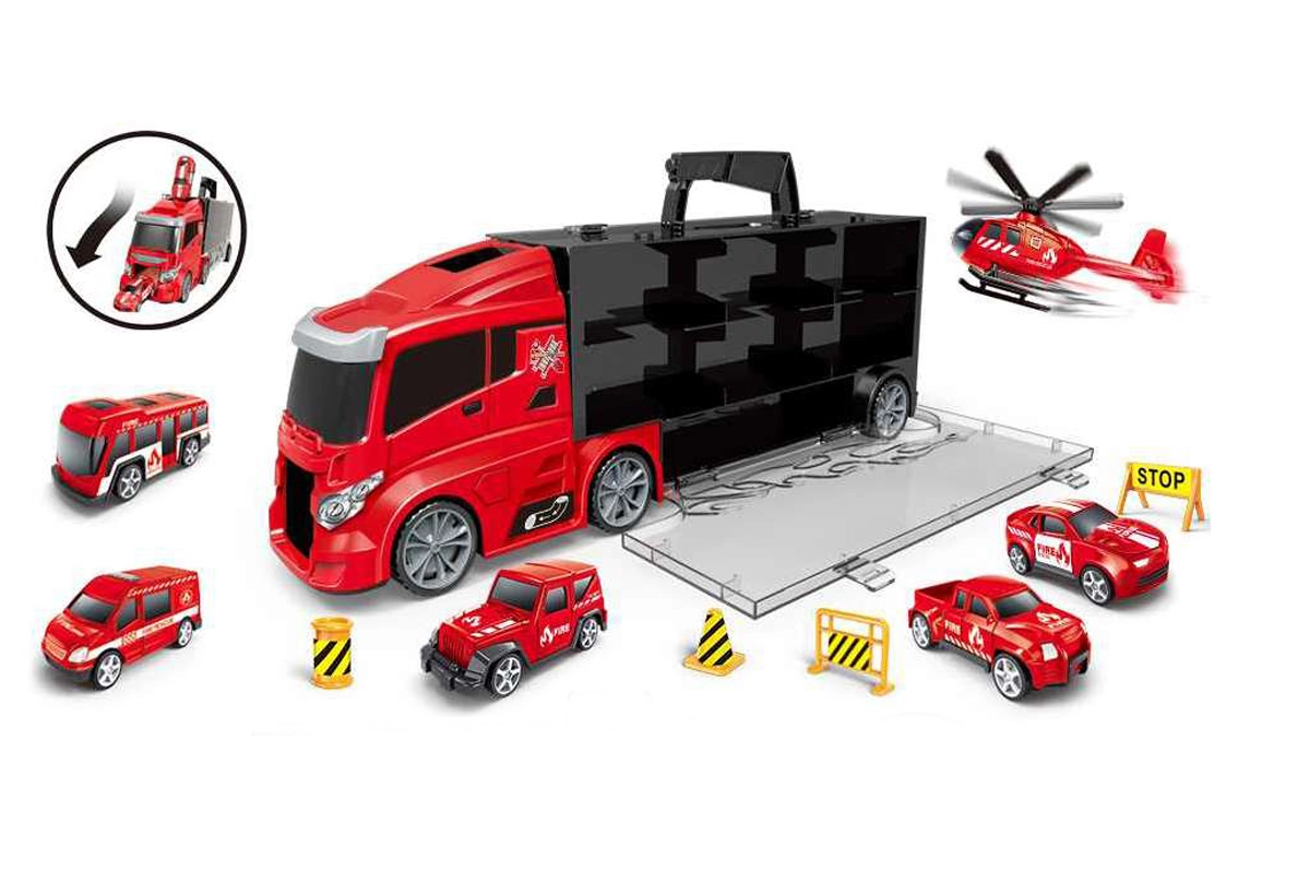 Contruck - Truck with rescue vehicles