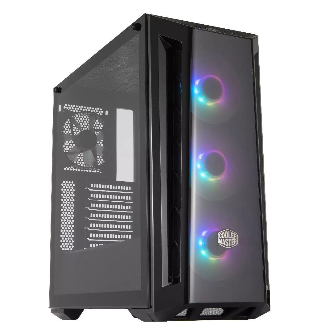 Cooler Master MasterBox MB520 ARGB Midi Tower melns