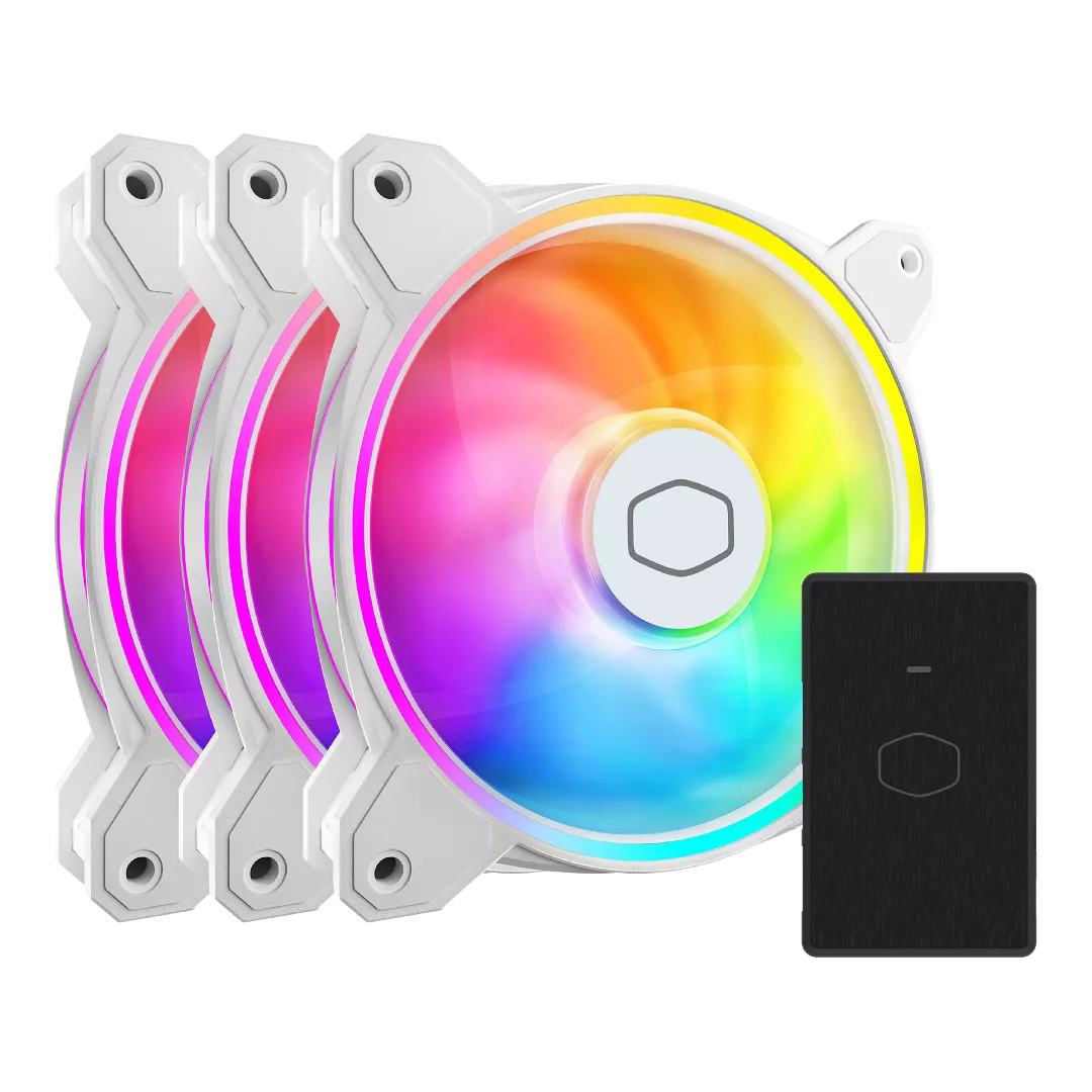 Cooler Master MasterFan MF120 Halo² white