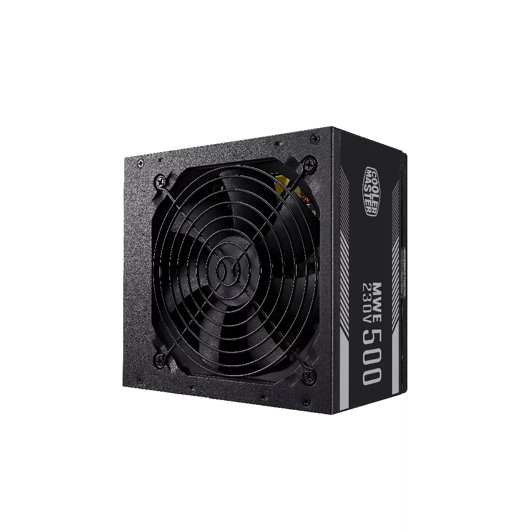 Cooler Master MWE 500 White 230V - V2 barošanas avotu vienība 500 W 24-pin ATX ATX Melns