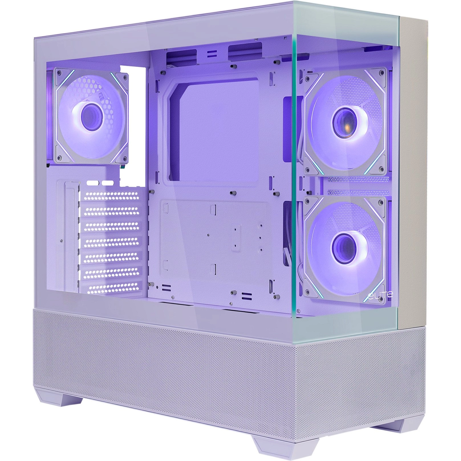 Cooler Master Elite 690 White (white/wood