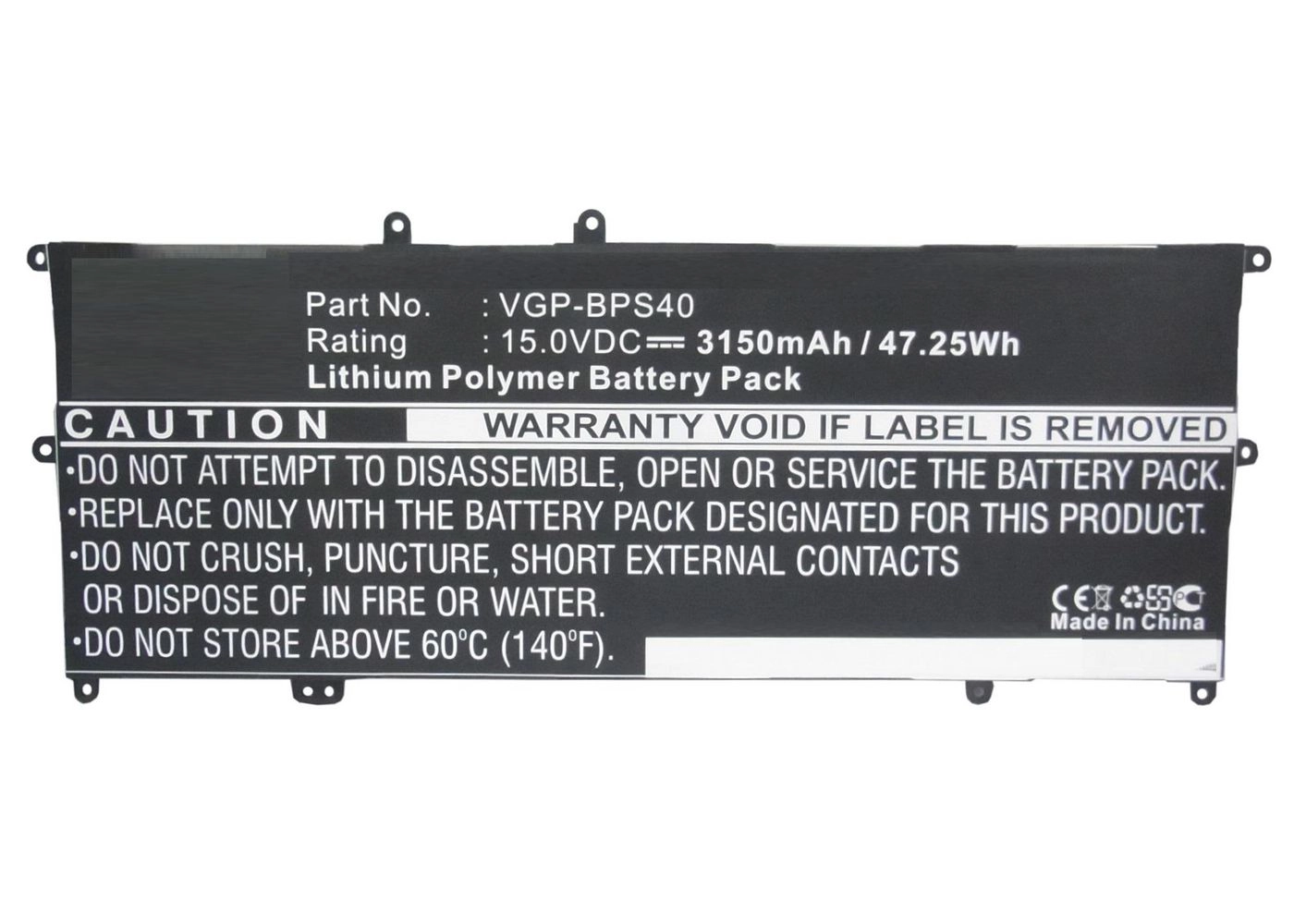 CoreParts Laptop Battery for Sony MBXSO-BA0041