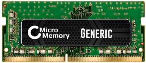 CoreParts MMDE042-4GB atmiņas modulis 1 x 4 GB DDR4 2400 MHz