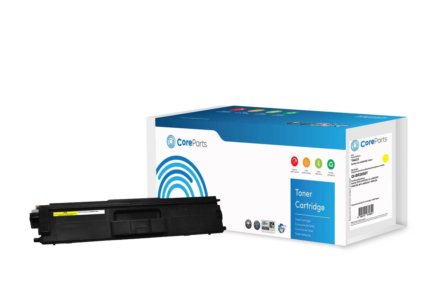 CoreParts QI-BR2058Y toner cartridge 1 pc(s)