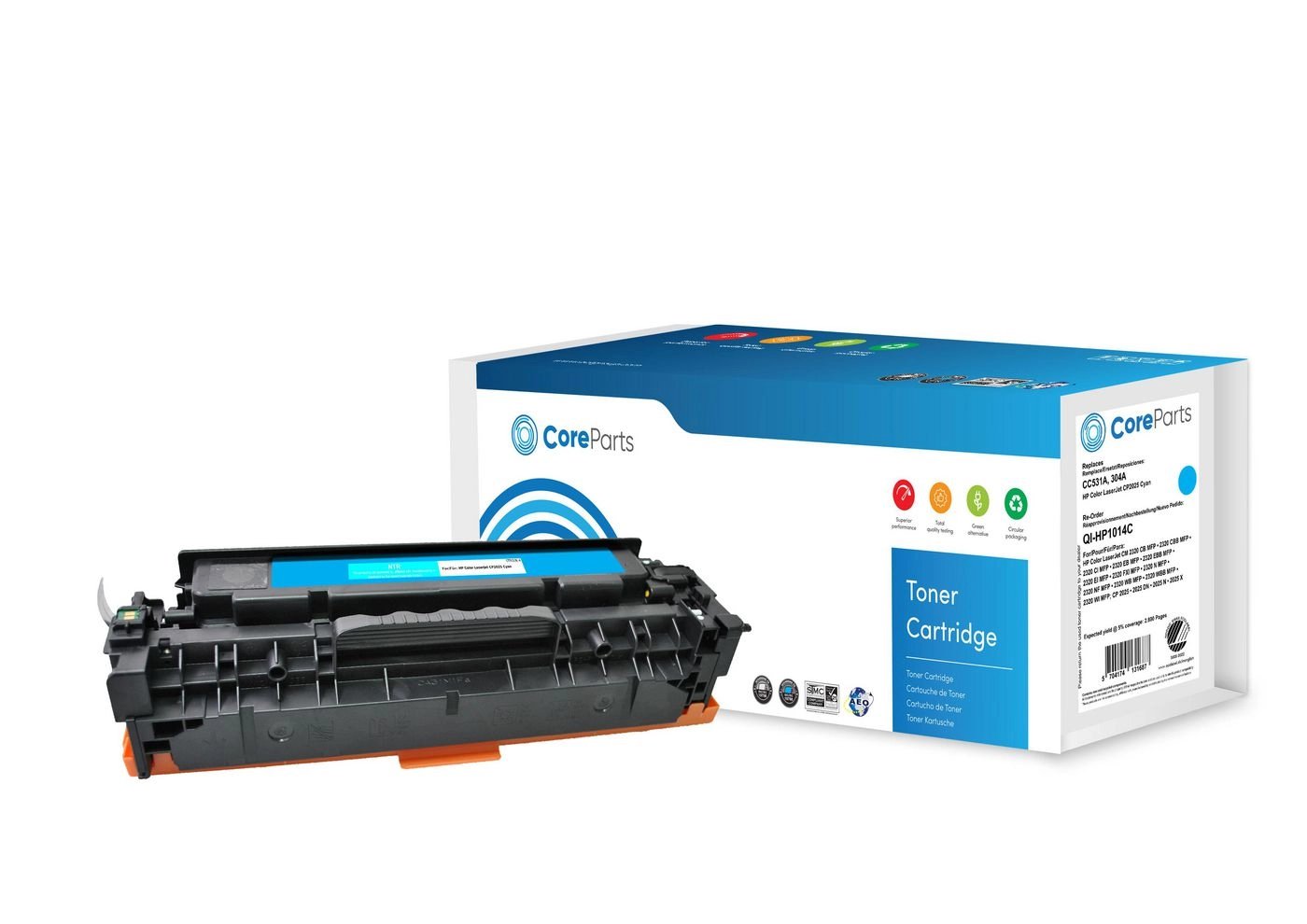 CoreParts QI-HP1014C toner cartridge 1 pc(s)