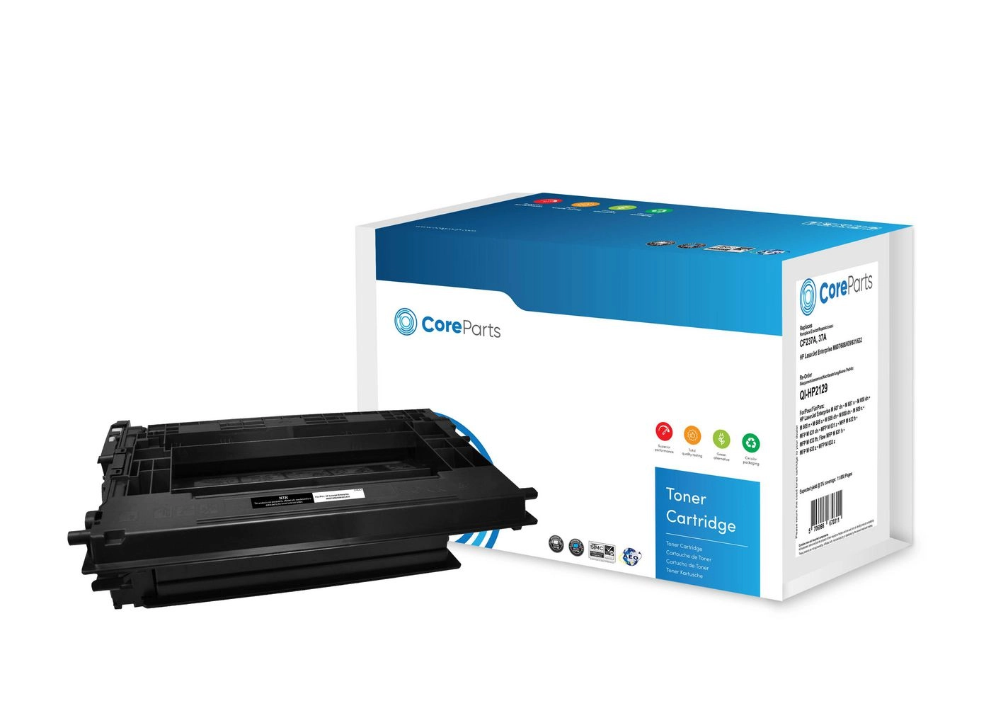 CoreParts Toner Black CF237A QI-HP2129 5706998670311
