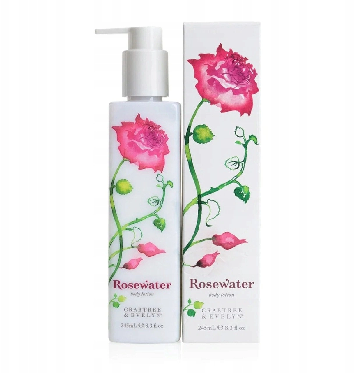 Tous Crabtree  Evelyn  Rosewater  Moisturizing  Body