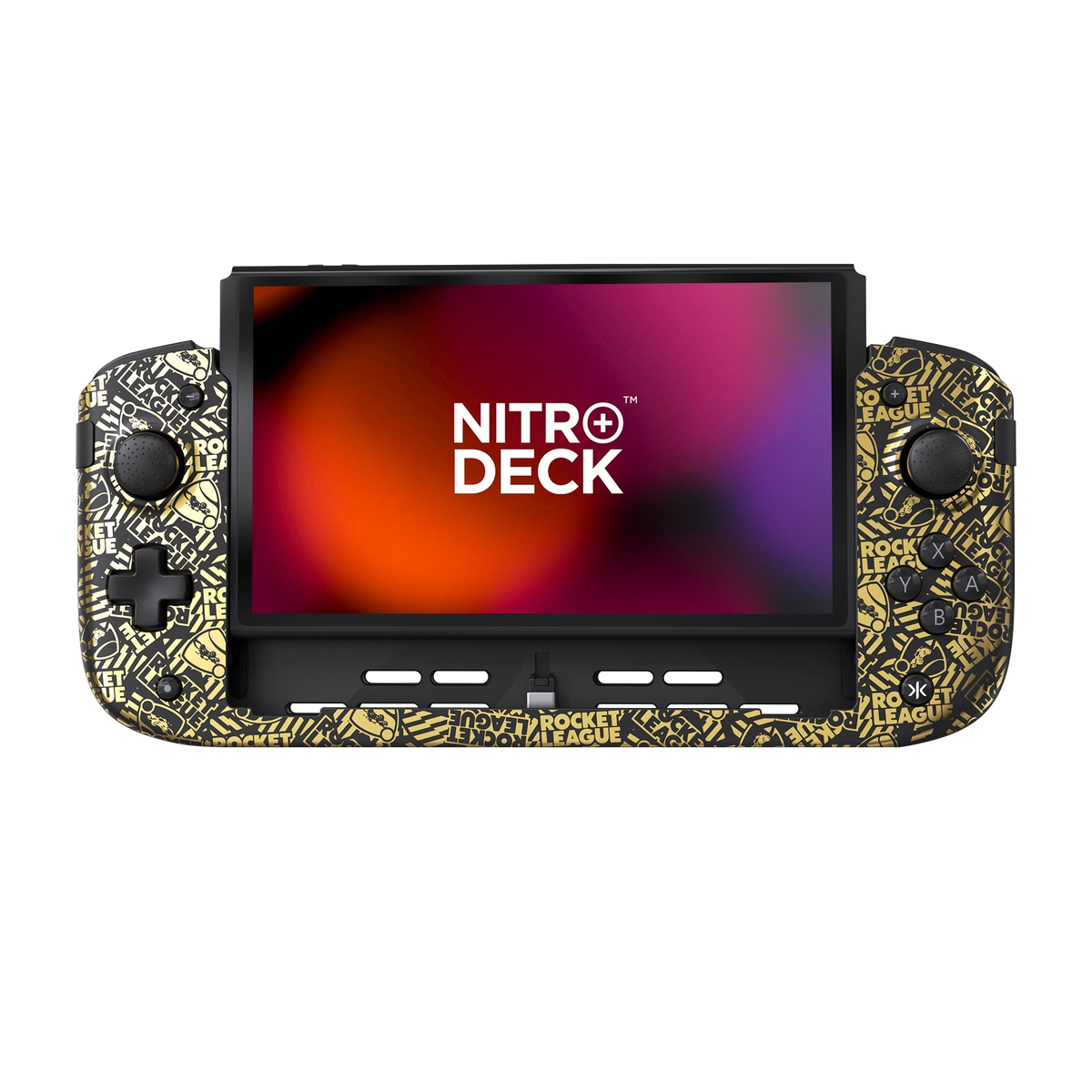 CRKD NITRO DECK+ ROCKET LEAGUE GOLD