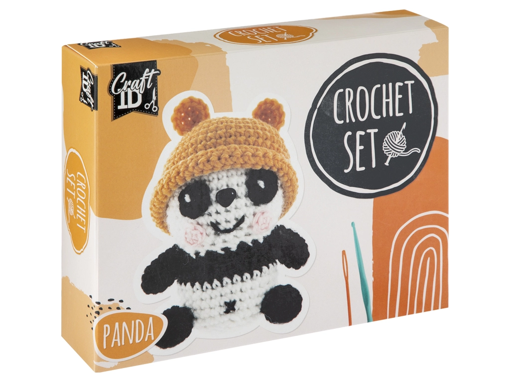 Craft ID  - Crochet kit panda