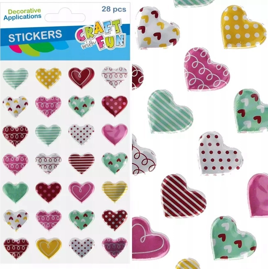 Craft with Fun OZDOBA DEK NAKLEJKI