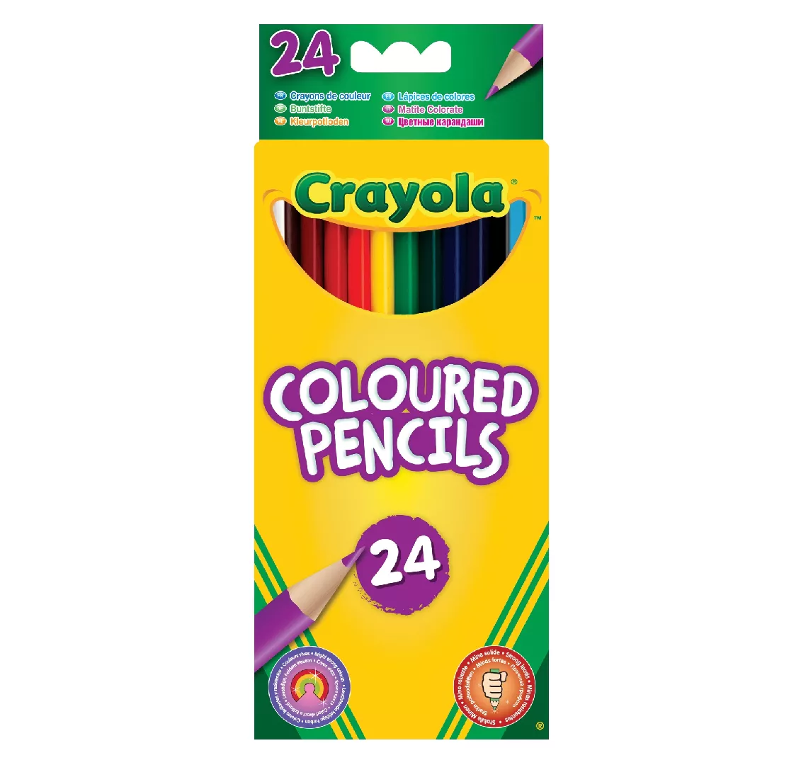 Crayola 3624G colour pencil Multicolour 12
