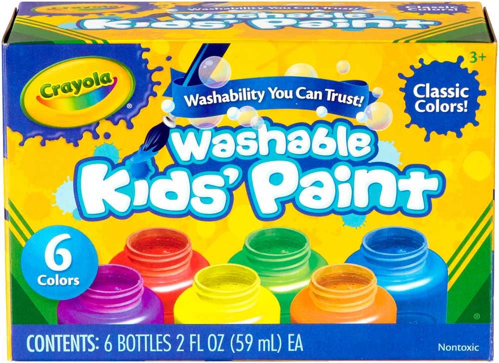 Crayola  Inc. CRAYOLA washable paint  6