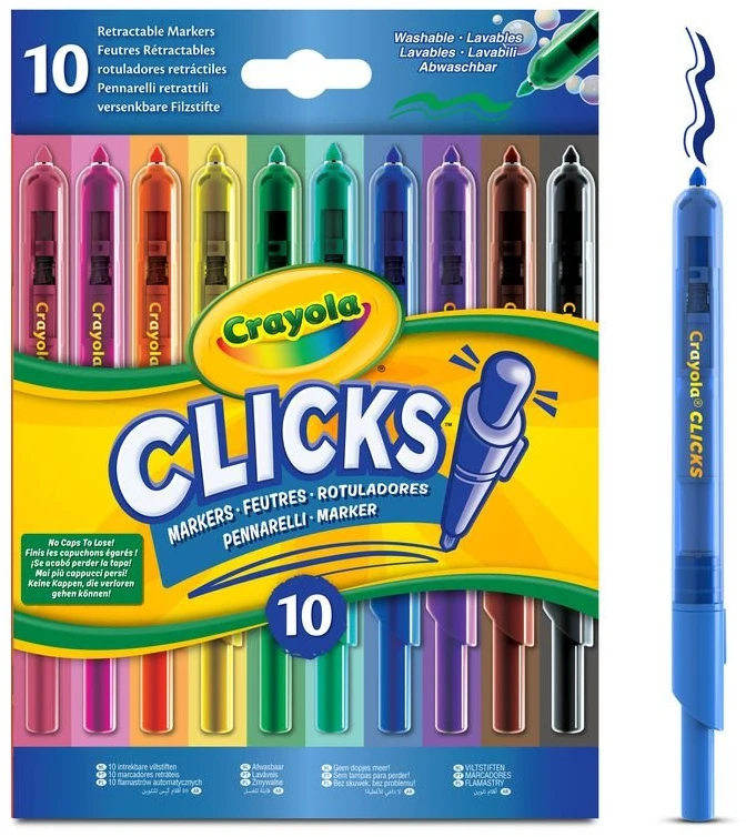 Washable automatic highlighters  10 pcs 0071662083793