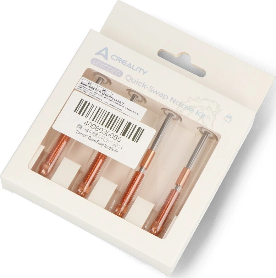 Creality Unicorn Quick-Swap nozzle set for