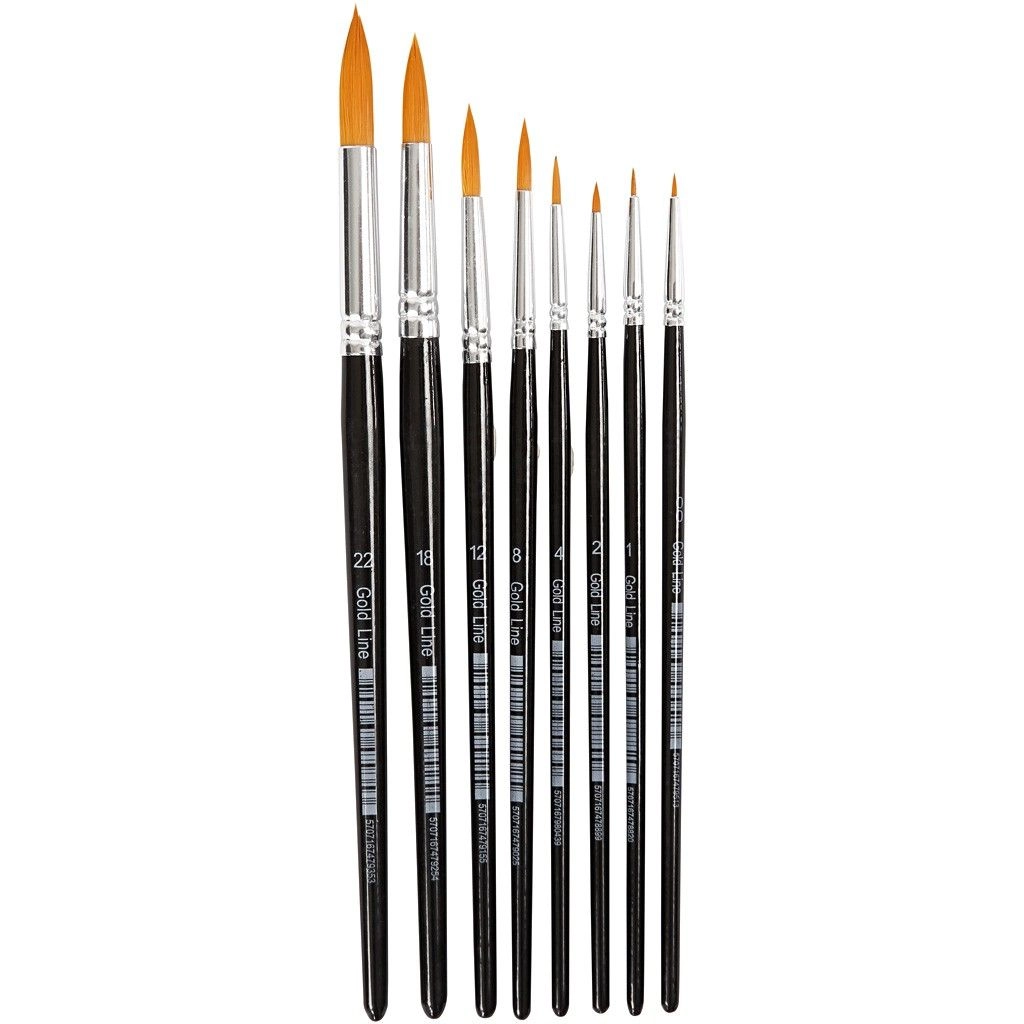 Creativ Company 10747 artist paintbrush 8