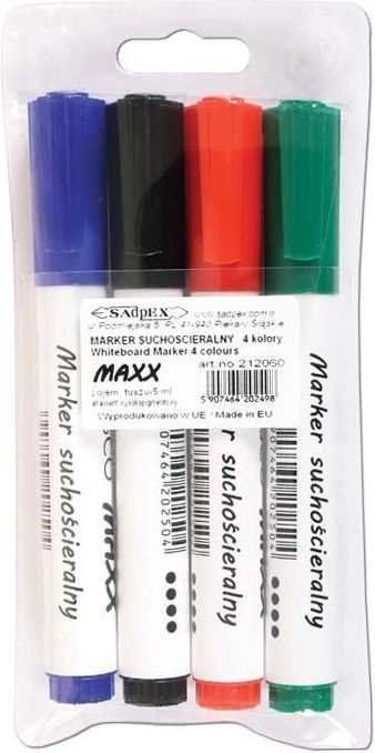 Cresco Marker suchościeralny Maxx 4 kolory