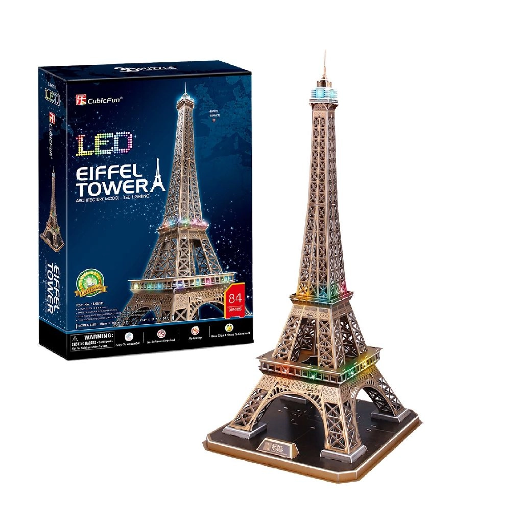 CubicFun Cubic Fun 3d Puzzle Eiffel