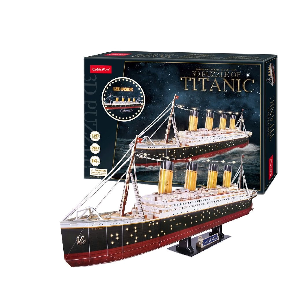 CubicFun Cubic Fun 3d Puzzle Titanic