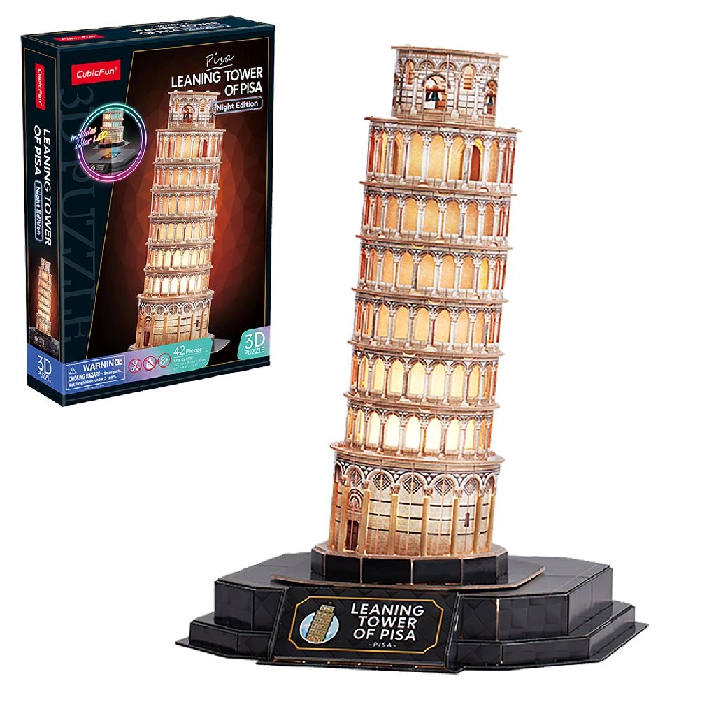 CubicFun Cubic Fun 3d Puzzle Pisa