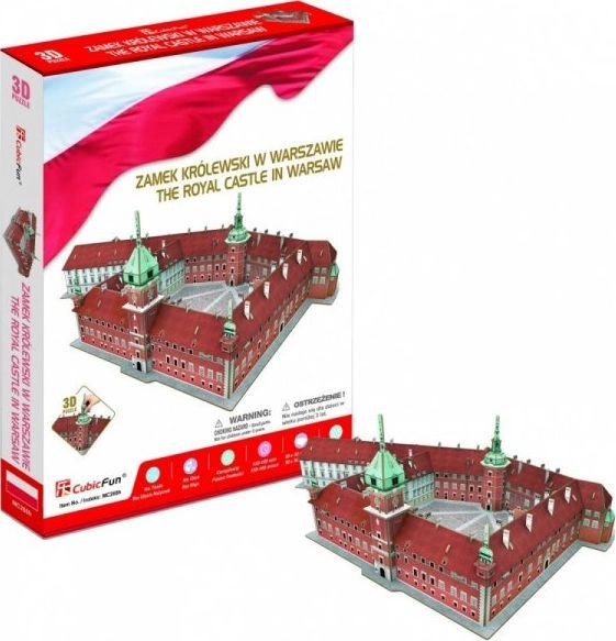 Cubicfun PUZZLE 3 D ZAMEK KRÓLEWSKI