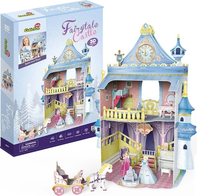 Cubicfun 3D Puzzle Fairytale Castle Dollhouse