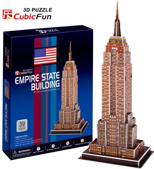 Cubicfun Empire State Building Puzzle 3D