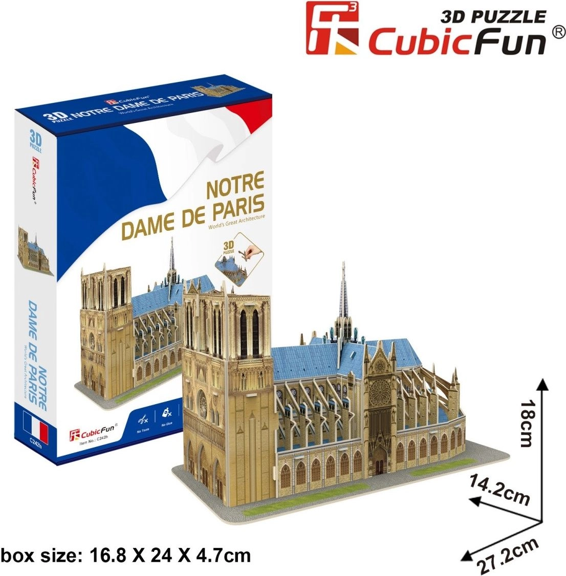 Cubicfun Puzzle 3D - Notre Dame